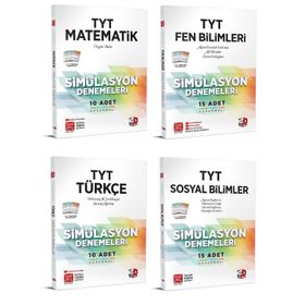 2023 TYT Similasyon Denemeleri Seti Türkçe Matematik Fen Sosyal Çözüm 3D Yayınları