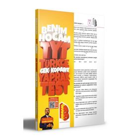 2023 TYT Türkçe Çek Kopar Yaprak Test - Benim Hocam Yayınları