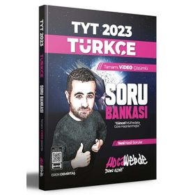 2023 TYT Türkçe Tamamı Video Çözümlü Soru Bankası Hoca Webde Yayınları