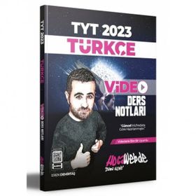 2023 TYT Türkçe Video Ders Notları Hoca Webde Yayınları