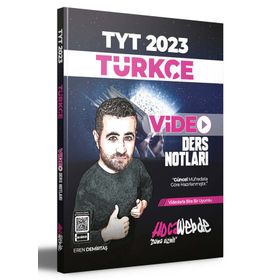 2023 TYT Türkçe Video Ders Notları Hoca Webde Yayınları