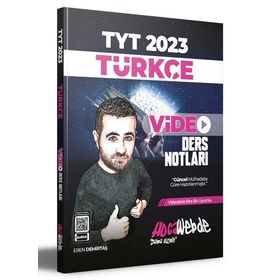 2023 TYT Türkçe Video Ders Notları Hoca Webde Yayınları