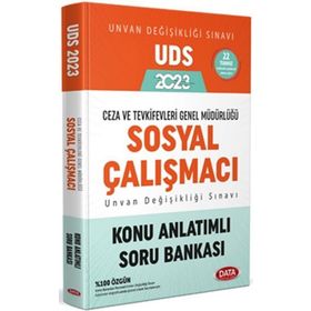 2023 UDS Ceza ve Tevkifevleri Sosyal Çalışmacı Konu Anlatımı Soru Bankası - Data Yayınları