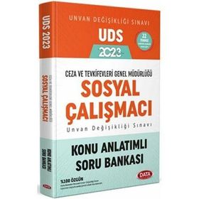2023 UDS Ceza ve Tevkifevleri Sosyal Çalışmacı Konu Anlatımı Soru Bankası - Data Yayınları