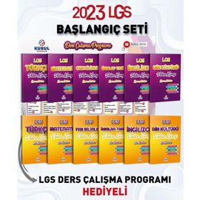 2023 Video Destekli Lgs Başlangıç Seti - Kurul Yayıncılık