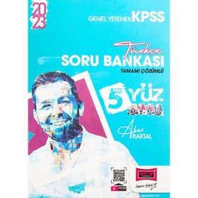 2023 Yargı Kpss 5yüz Türkçe Tamamı Çözümlü Soru Bankası