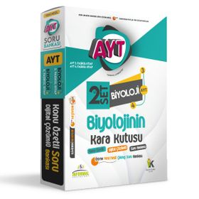 2023 YKS AYT Biyolojinin Kara Kutusu 2'li Set Konu Özetli Dijital Çözümlü ÖSYM Soru Bankası Paket Set - İnformal Yayınları