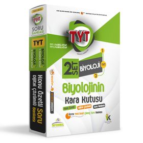 2023 Yks Tyt Biyoloji'nin Kara Kutusu 2'li Set Konu Özetli Dijital Çözümlü Ösym Soru Bankası Paket Set