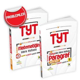 2023 YKS TYT Paragraf ve Problemler Kara Kutu Konu Özetli D.Çözümlü ÖSYM Çıkmış Soru Bankası 2'li Set - İnformal Yayınları