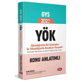2023 YÖK Üst Kuruluşları ile YÖK Personeli GYS Hazırlık Kitabı - Data Yayınları