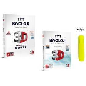 2024 3D Tyt Biyoloji Soru Bankası ve Video Destekli Defter