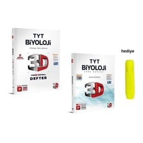 2024 3D Tyt Biyoloji Soru Bankası ve Video Destekli Defter