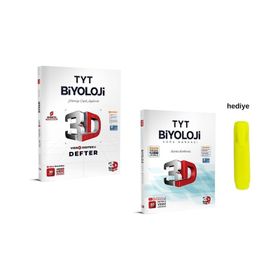 2024 3D Tyt Biyoloji Soru Bankası ve Video Destekli Defter