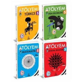 2024 5. Sınıf 4 Kitaplı Tüm Dersler Akıllı Atölyem Seti Arı Yayınları