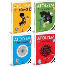 2024 5. Sınıf 4 Kitaplı Tüm Dersler Akıllı Atölyem Seti Arı Yayınları