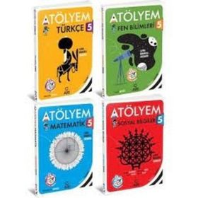 2024 5. Sınıf 4 Kitaplı Tüm Dersler Akıllı Atölyem Seti Arı Yayınları
