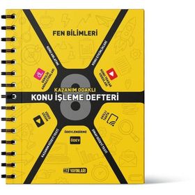 2024 8. Sınıf Fen Bilimleri Etkinlik Defteri - Hız Yayınları