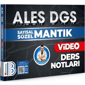 2024 ALES DGS Sayısal Sözel Mantık Tamamı Çözümlü Soru Bankası Benim Hocam Yayınları