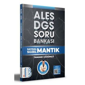 2024 ALES DGS Sayısal Sözel Mantık Tamamı Çözümlü Soru Bankası Benim Hocam Yayınları