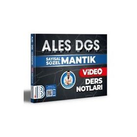 2024 ALES DGS Sayısal Sözel Mantık Video Ders Notları Benim Hocam Yayınları