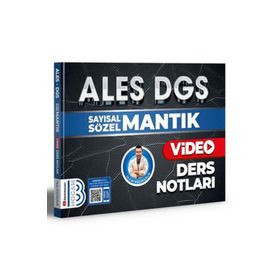2024 ALES DGS Sayısal Sözel Mantık Video Ders Notları Benim Hocam Yayınları