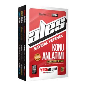 2024 ALES Sözel Yetenek Konu Anlatımı Modüler Set 3 Cilt - Yediiklim Yayınları
