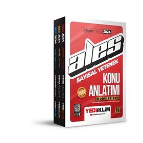2024 ALES Sözel Yetenek Konu Anlatımı Modüler Set 3 Cilt - Yediiklim Yayınları