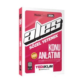 2024 ALES Sözel Yetenek Konu Anlatımı Modüler Set 3 Cilt - Yediiklim Yayınları