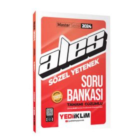 2024 Ales Sözel Yetenek Tamamı Çözümlü Soru Bankası Yediiklim Yayınları