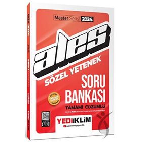 2024 Ales Sözel Yetenek Tamamı Çözümlü Soru Bankası Yediiklim Yayınları