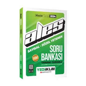 2024 Ales Sözel Yetenek Tamamı Çözümlü Soru Bankası Yediiklim Yayınları
