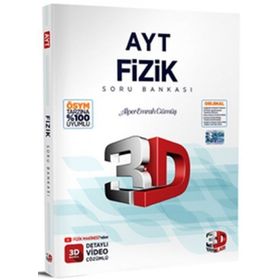 2024 AYT 3D Fizik Tamamı Video Çözümlü Soru Bankası