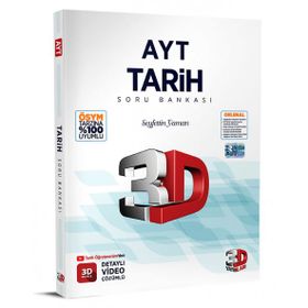 2024 AYT 3D Tarih Tamamı Video Çözümlü Soru Bankası