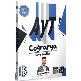 2024 AYT Coğrafya Ders Notları - Benim Hocam Yayınları