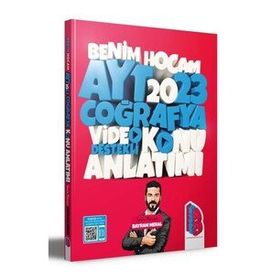 2024 AYT Coğrafya Ders Notları - Benim Hocam Yayınları