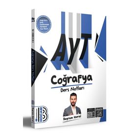 2024 AYT Coğrafya Ders Notları - Benim Hocam Yayınları