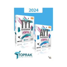 2024 AYT-TYT Kimya Soru 2'li Bankası Seti Toprak Yayıncılık