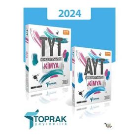 2024 AYT-TYT Kimya Soru 2'li Bankası Seti Toprak Yayıncılık