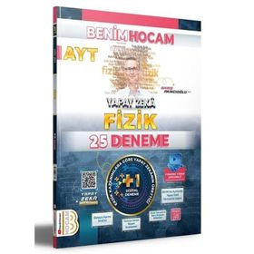 2024 AYT Yapay Zeka Fizik 25 Deneme Benim Hocam Yayınları