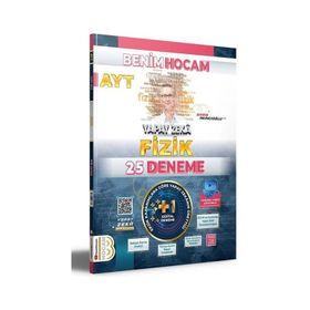2024 AYT Yapay Zeka Fizik 25 Deneme Benim Hocam Yayınları