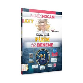 2024 AYT Yapay Zeka Fizik 25 Deneme Benim Hocam Yayınları