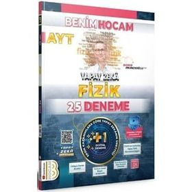 2024 AYT Yapay Zeka Fizik 25 Deneme Benim Hocam Yayınları