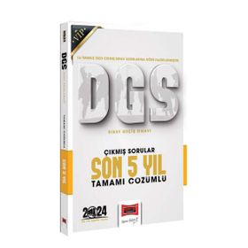 2024 DGS Çıkmış Sorular Tamamı Çözümlü Son 5 Yıl - Yargı Yayınları