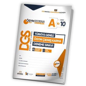 2024 DGS ÖSYM Arşivi Karma Kara Kutu Çıkmış Soru Türkiye Geneli D. Çözümlü Deneme 10/10. Kitapçık - İnformal Yayınları