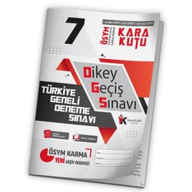 2024 DGS ÖSYM Arşivi Karma Kara Kutu Çıkmış Soru Türkiye Geneli D. Çözümlü Deneme 10/7. Kitapçık - İnformal Yayınları