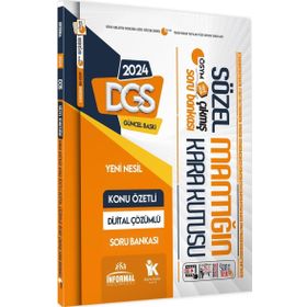 2024 Dgs Sözel Mantığın Kara Kutusu Konu Özetli Dijital Çözümlü Ösym Çıkmış Soru Havuzu Bankası