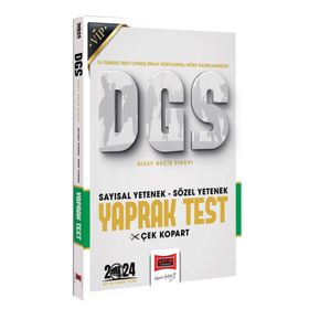 2024 DGS Sözel Sayısal Bölüm Yaprak Test - Yargı Yayınları