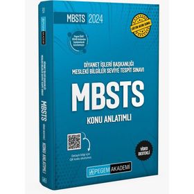 2024 Diyanet İşleri Başkanlığı Mesleki Bilgiler Seviye Tespit Sınavı MBSTS Konu Anlatımlı Pegem Akademi Yayıncılık