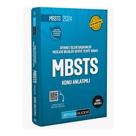 2024 Diyanet İşleri Başkanlığı Mesleki Bilgiler Seviye Tespit Sınavı MBSTS Konu Anlatımlı Pegem Akademi Yayıncılık