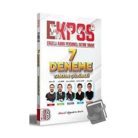 2024 E-KPSS Tamamı Çözümlü 7 Deneme - Benim Hocam Yayınları